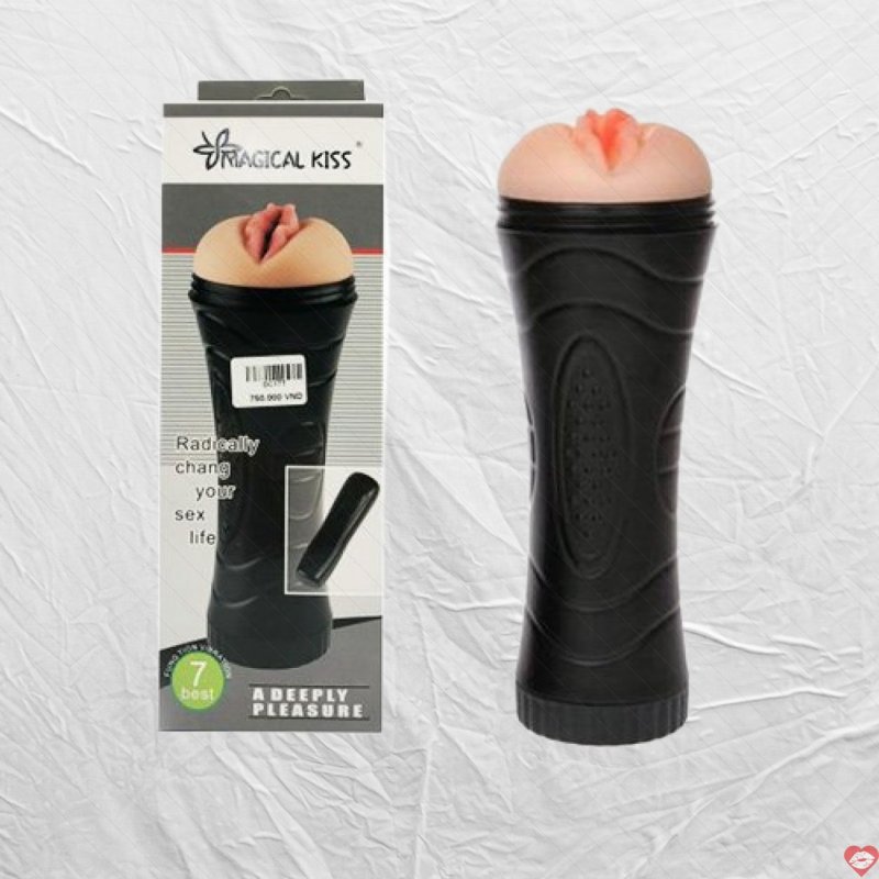 Âm đạo giả rung 7 cấp Magical Kiss cao cấp kích thích mua ngay 