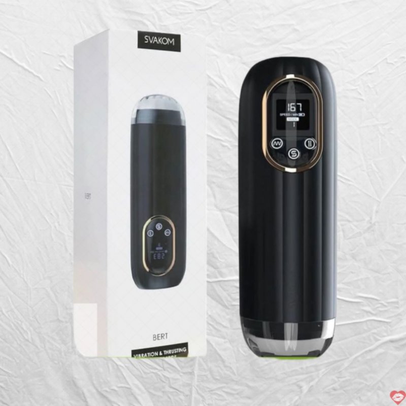 Svakom Bert Máy Tự Sướng Nam Rung Thụt LCD Kích Thích Mua 