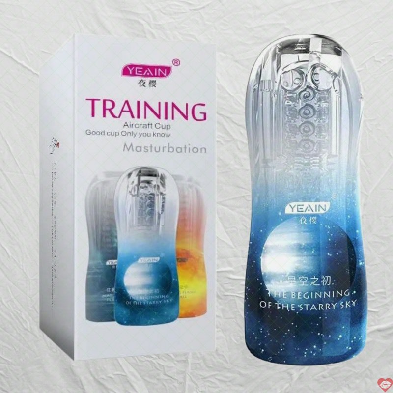 Cốc tự sướng cho nam trong suốt có rung Yeain Training Aircraft Cup