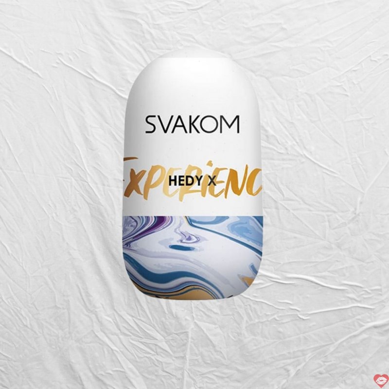 Svakom Hedy X cốc âm đạo hình quả trứng mềm mại như thật