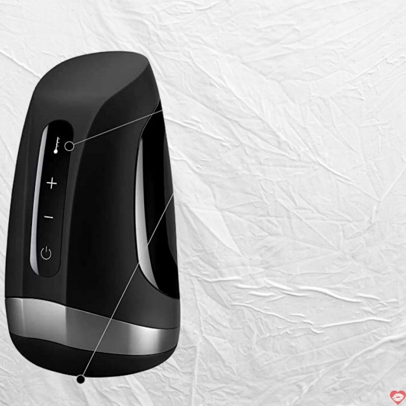 Cốc thủ dâm cao cấp USA Satisfyer – Men Heat Vibration Masturbator phát nhiệt