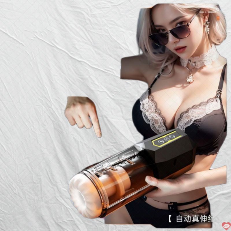 Cốc thủ dâm tự động Mizzzee Black Challenger V2 thụt hút