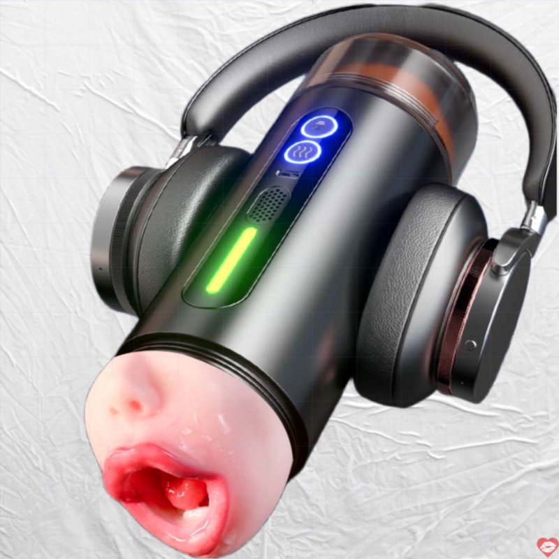 Cốc thủ dâm 2 đầu Jiuai Kelsey mồm há âm đạo bóp khít rung rên